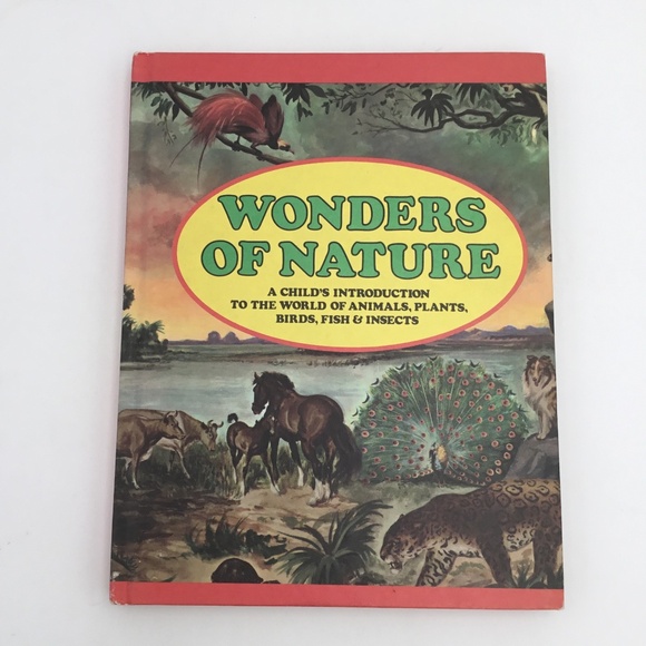 Vintage 1974 Book Wonders of Nature Animals Birds Plants Insects Parents' Mag - Picture 1 of 8